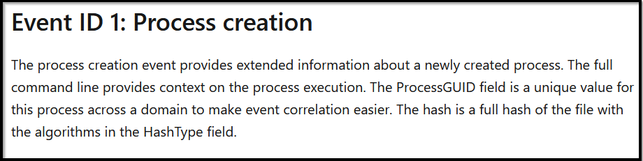 Screenshot: Reference: https://docs.microsoft.com/en-us/sysinternals/downloads/sysmon
