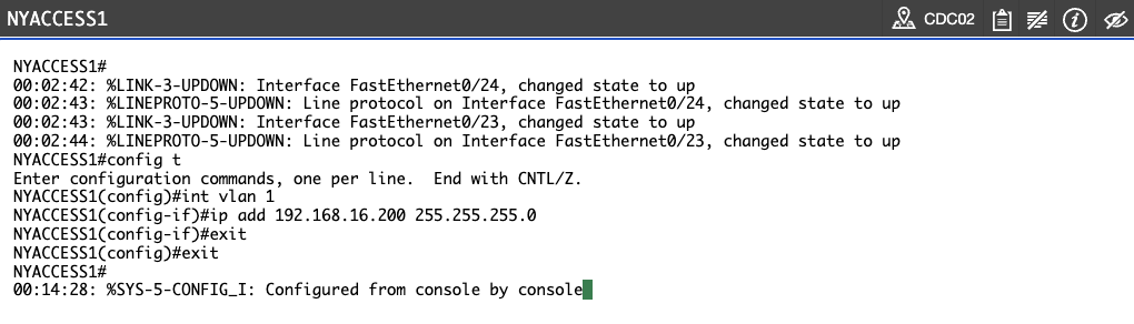 Screenshot: Step 3 We are back on track