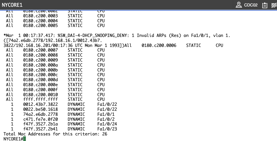 Screenshot: My Output (2 of 4)