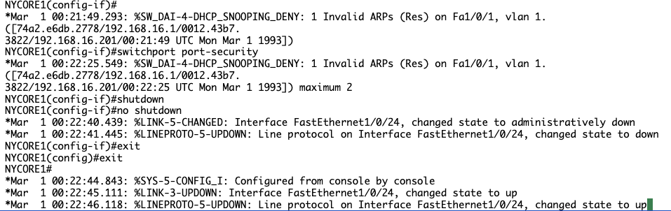 Screenshot: My Output (4 of 4)
