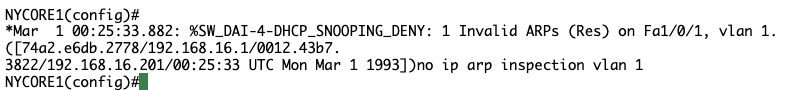 Screenshot: DAI still making it hard to read, will issue command to turn off DAI for now