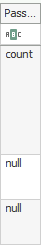 Screenshot: Next answer is also in table