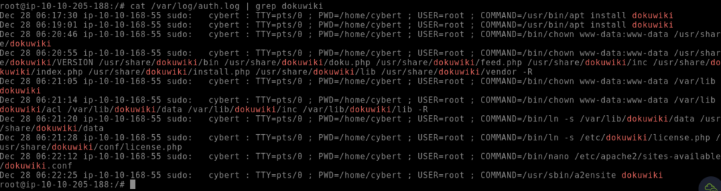 Screenshot: Grep is life