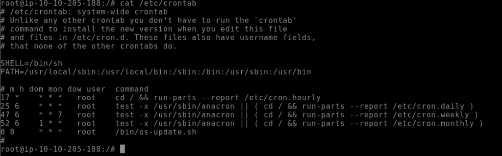 Screenshot: Surely, he wants it to execute at some point