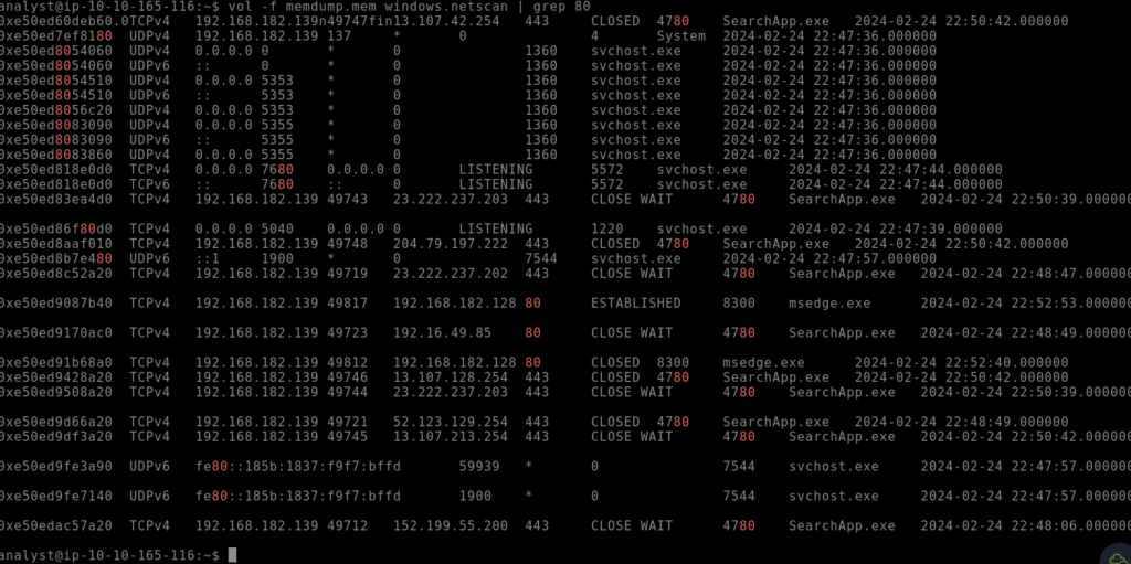 Screenshot: Grep is life