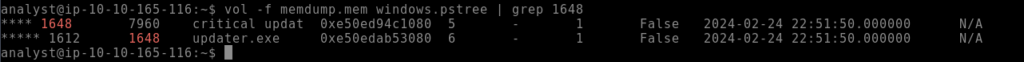 Screenshot: Too much lets narrow it down, Grep is life