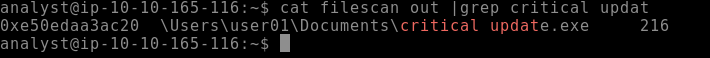 Screenshot: Grep is life