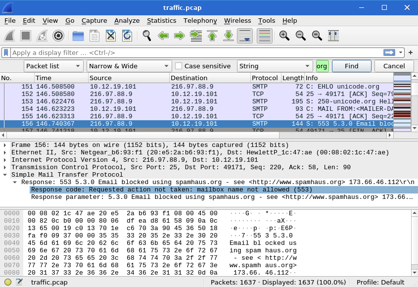 Screenshot: ANSWER: domain service ready