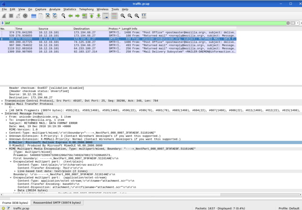 Screenshot: ANSWER: 10.12.19.101
