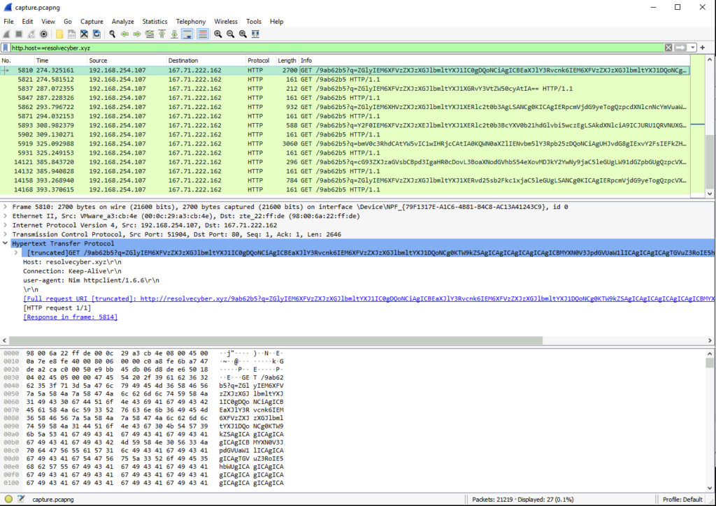 Screenshot: We learnt our domain name last task so lets use that