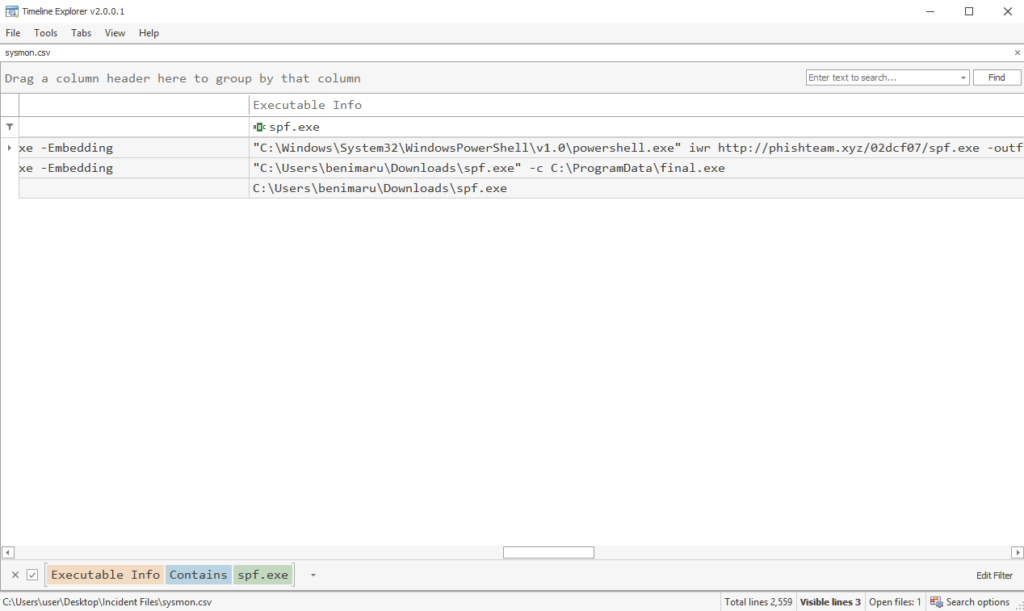Screenshot: More Research