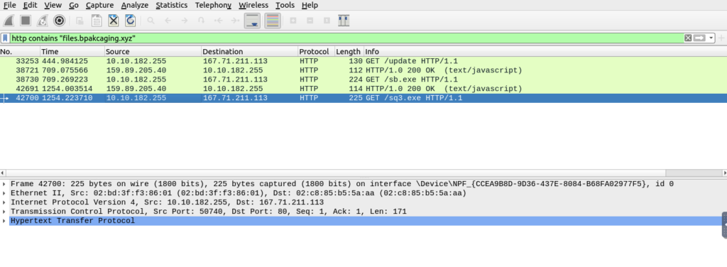 Screenshot: Over to wireshark as we are working with network traffic and it's a fav. Load the packet capture and filter using some information we...