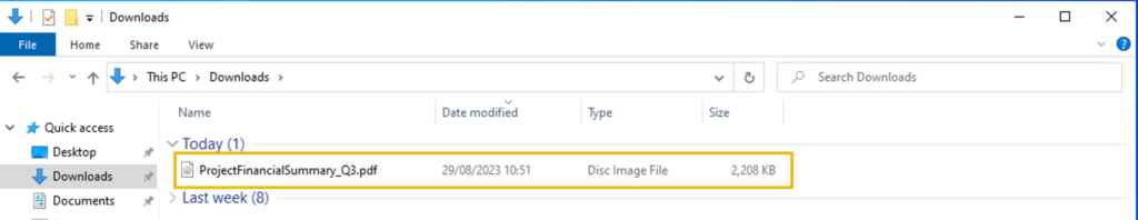Screenshot: Upon receiving the phishing email report, the security team investigated the workstation of the CEO. During this activity, the team...