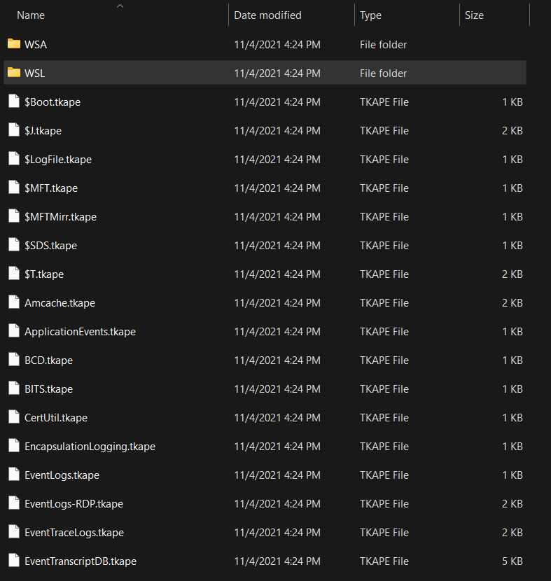 Screenshot: The last four files at the bottom are guides and templates to create Targets and Compound Targets of our own. We will discuss Compound...