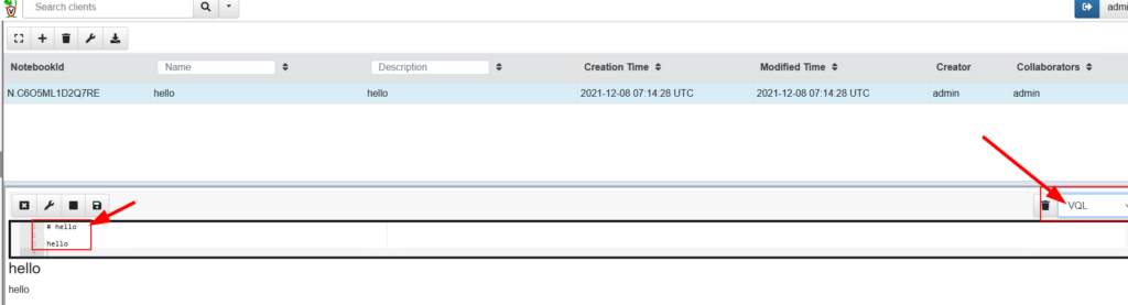 Screenshot: Note: Click into the lower box to display the options for this, then select the pencil to edit.