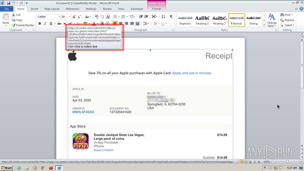 Screenshot: This file extension you may not be familiar to you. A .DOT file is page layout...