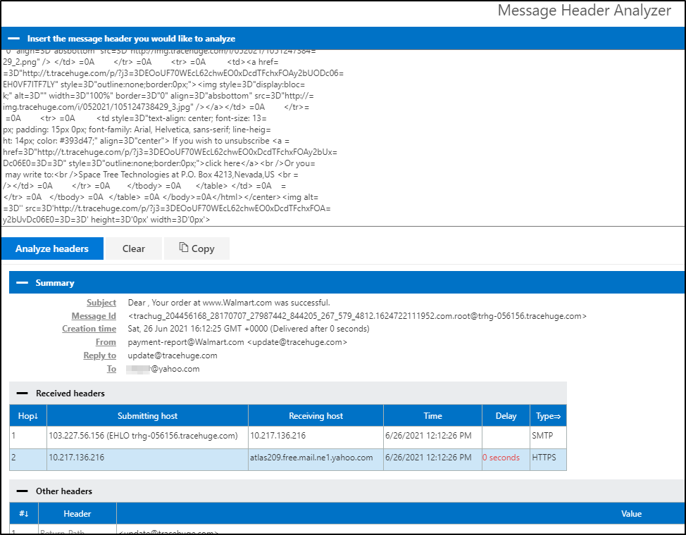 Screenshot: Message Header Analyzer: https://mha.azurewebsites.net/