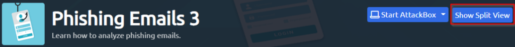 Screenshot: If you don't see a virtual machine load then click the Show Split View button.