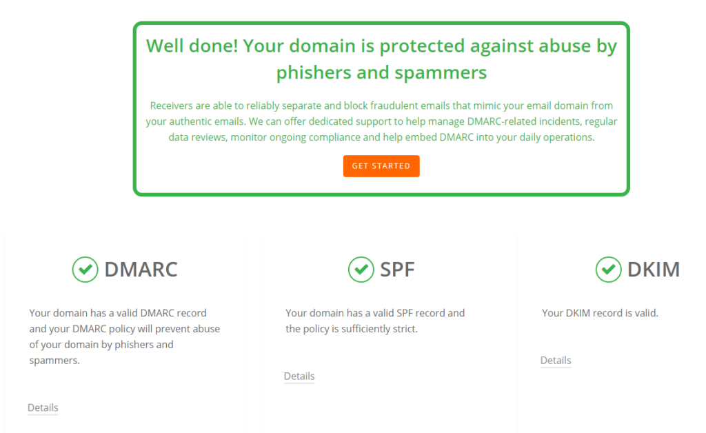 Screenshot: And the results are...