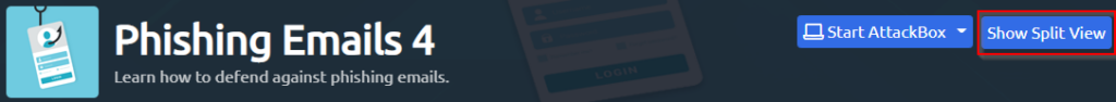 Screenshot: If you don't see a virtual machine load then click the Show Split View button.