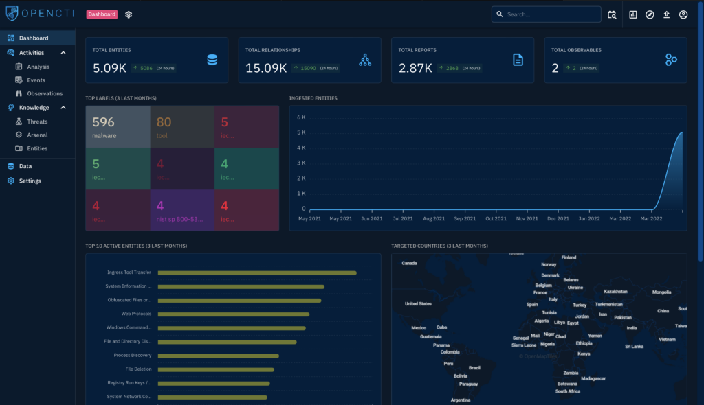 Screenshot: Developed by the collaboration of the French National cybersecurity agency (ANSSI), the platform's main...