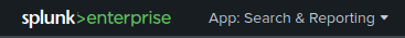 Screenshot: The ability to switch between installed Splunk apps instead of using the Apps panel can be achieved from the Splunk Bar, like in the image...